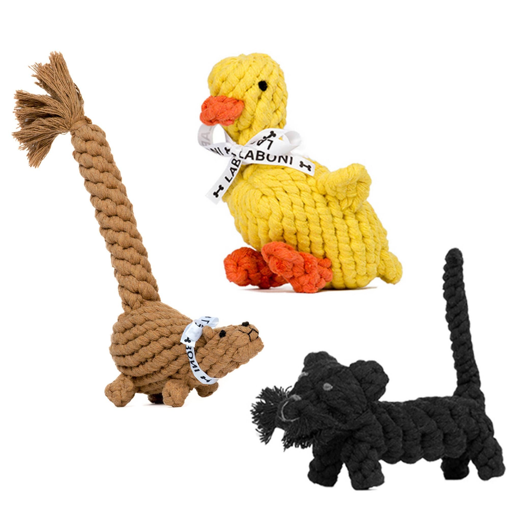 Outdoor-Spielzeug Laboni Hundespielzeug Farm - Spielzeug-Set für Hunde