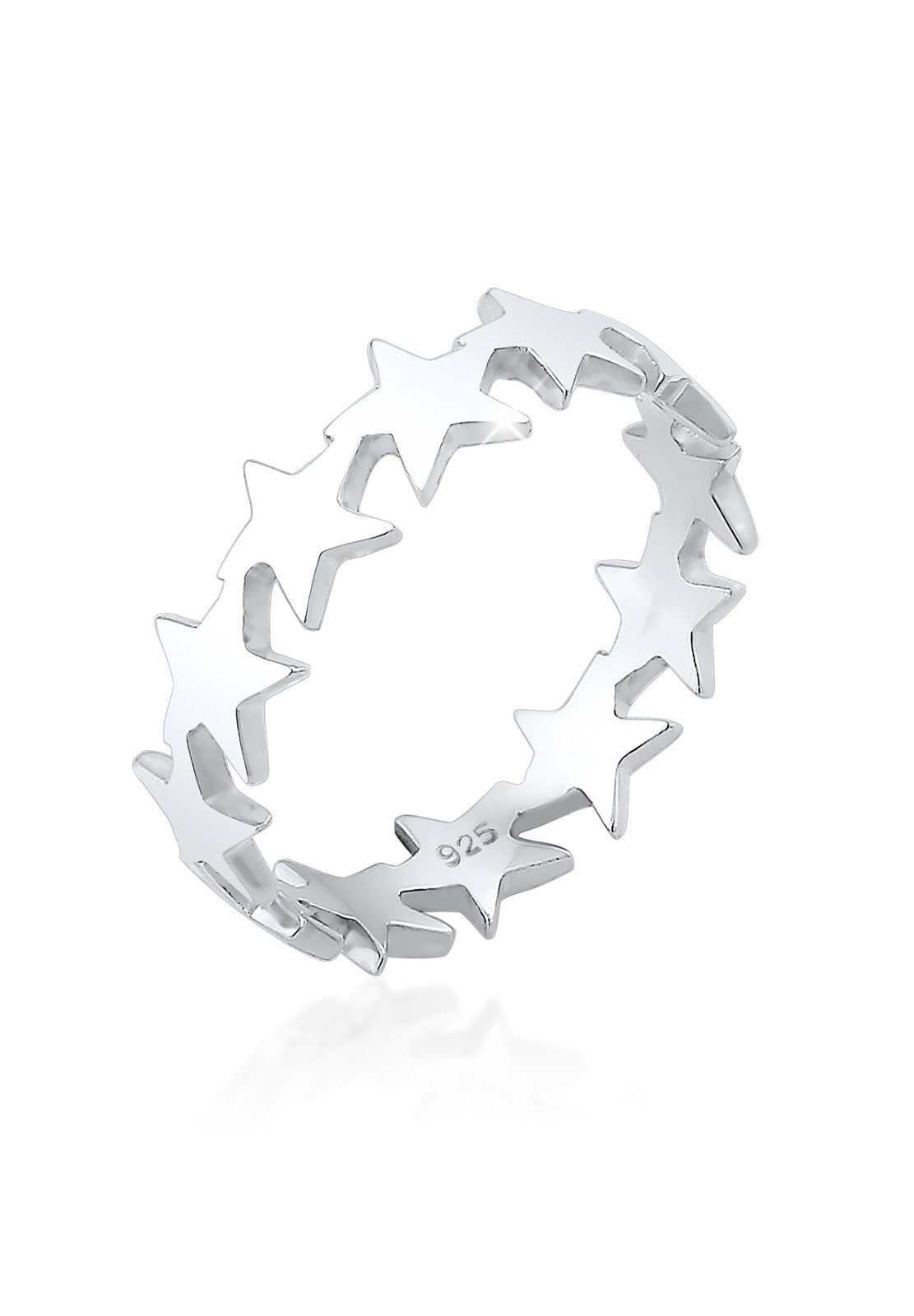 Elli Fingerring Sterne Star Astro 925 Silber, Sterne