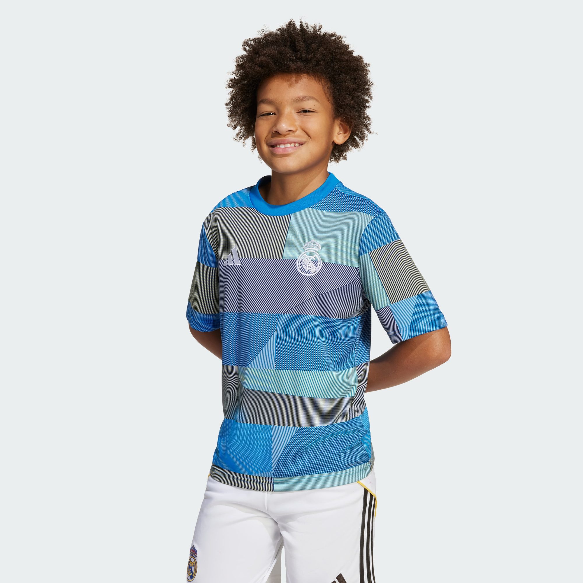 adidas Performance Fußballtrikot REAL MADRID 25/26 KIDS PRE-MATCH SHIRT (1-tlg)