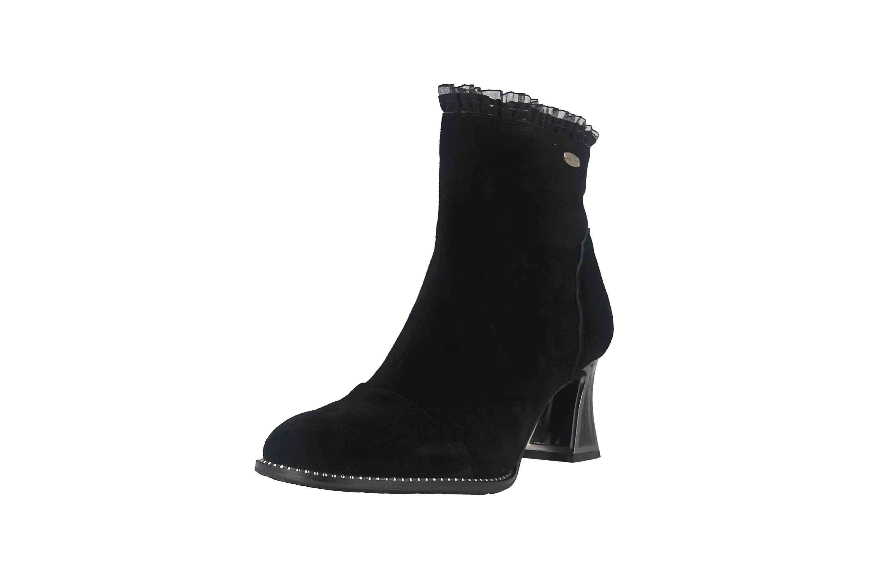 12 Noir Stiefelette uni LAURA VITA JACBO