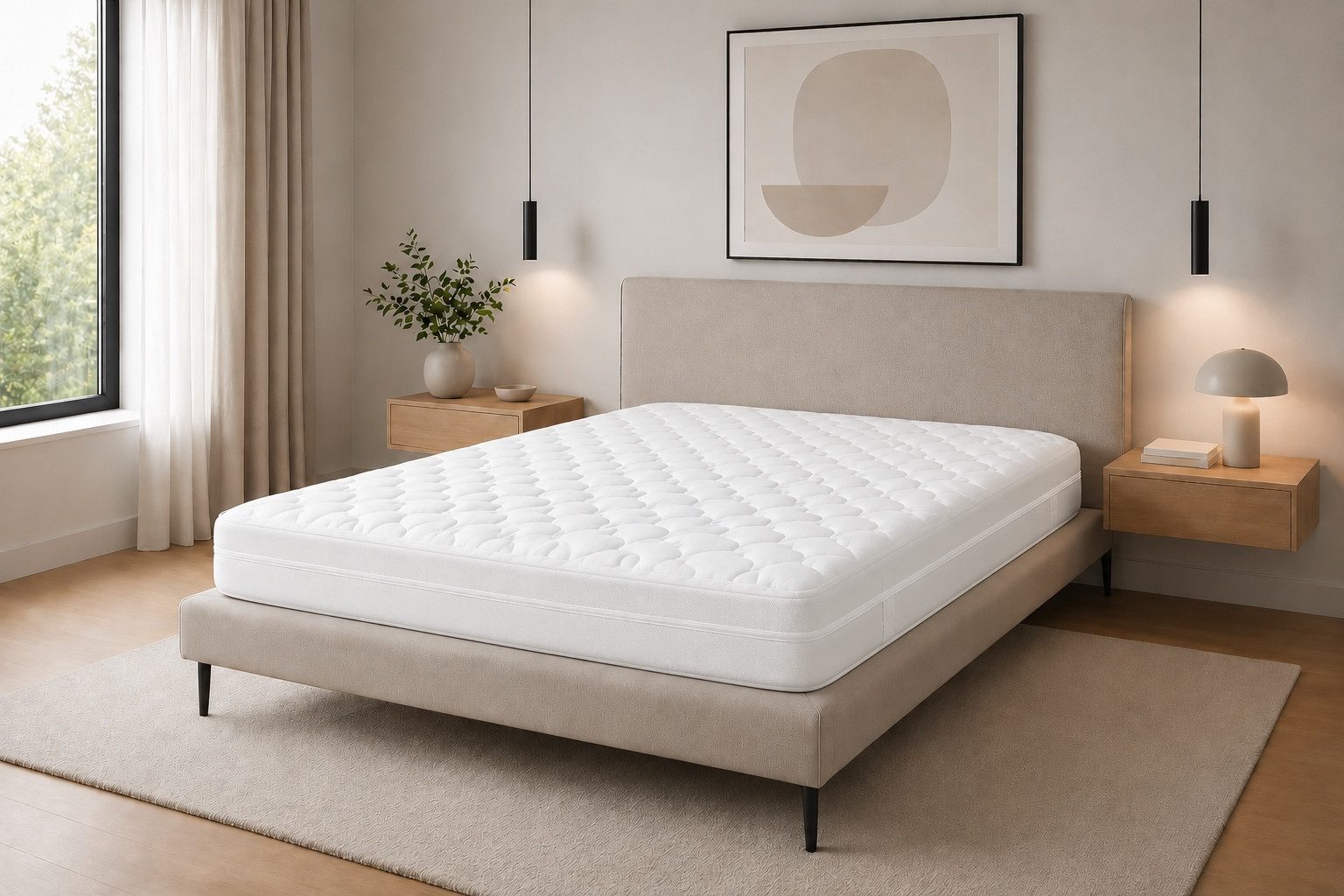 Kaltschaummatratze ergonomische Matratze 7 Zonen Kaltschaum Kern Härtegrad 3 90x200 cm, Matratzen Perfekt, 19 cm hoch, (90x200 cm 160x200cm, Härtegrad 3 bis 110 Kg Belastbar), 7 Zonen Kaltschaumkern, widerstandsfähiger Doppeltuchbezug