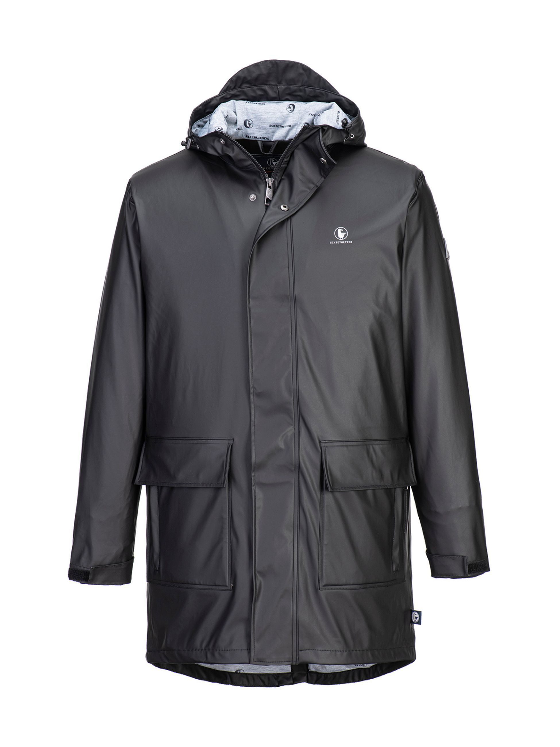 Schietwetter Regenjacke Herren Regenjacke Parka günstig online kaufen