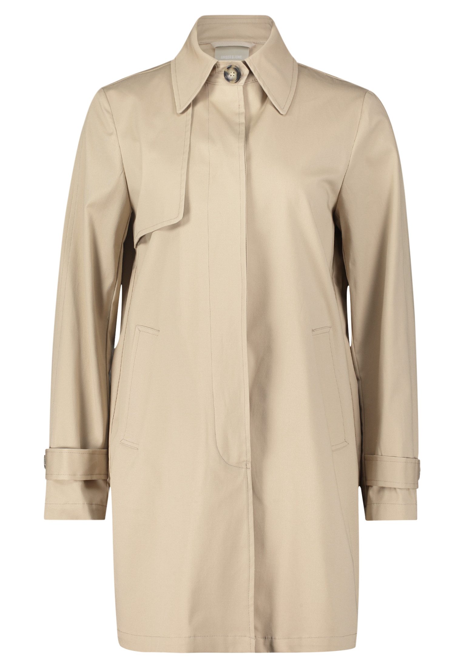 Amber & June Sommerjacke Amber & June Sommerjacke mit Kragen