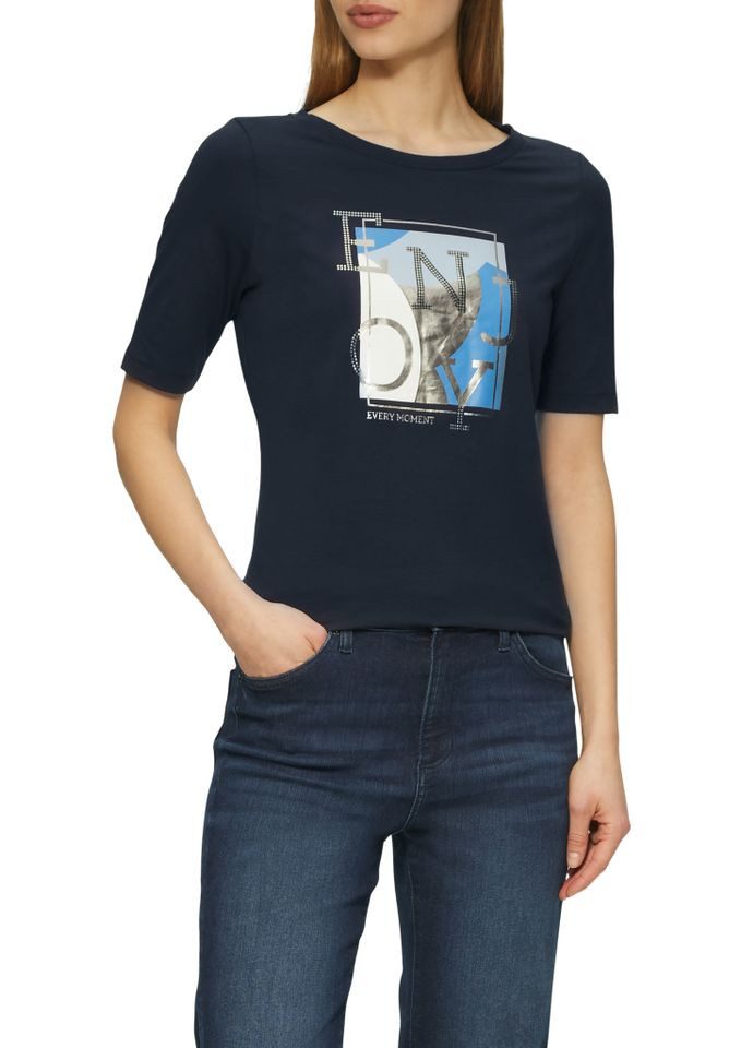 s.Oliver T-Shirt – Kurzarmshirt im Slim günstig online kaufen