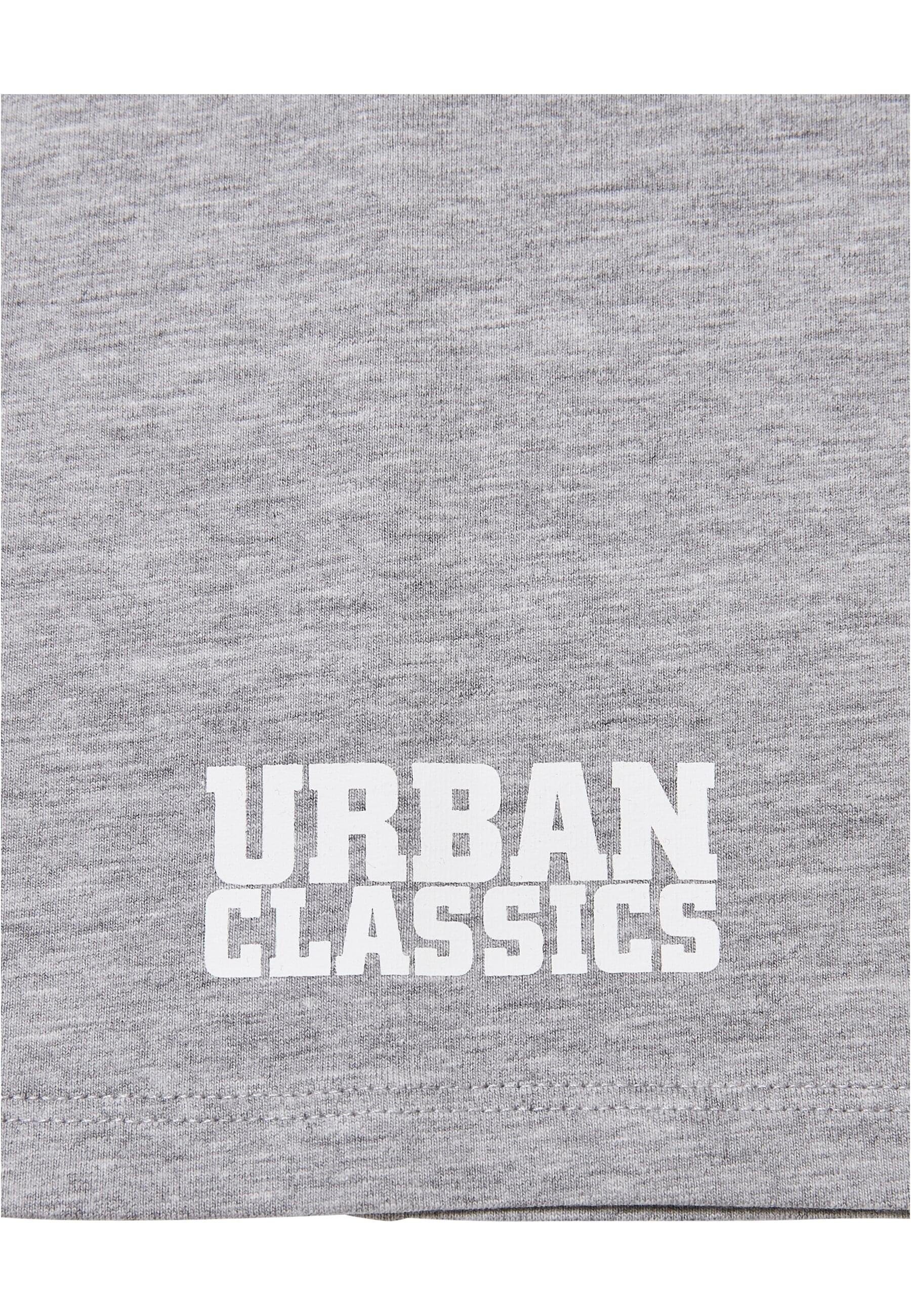 URBAN CLASSICS Unisex black/heathergrey Loop (1-St) 2-Pack, Logo Scarf Kids Tube