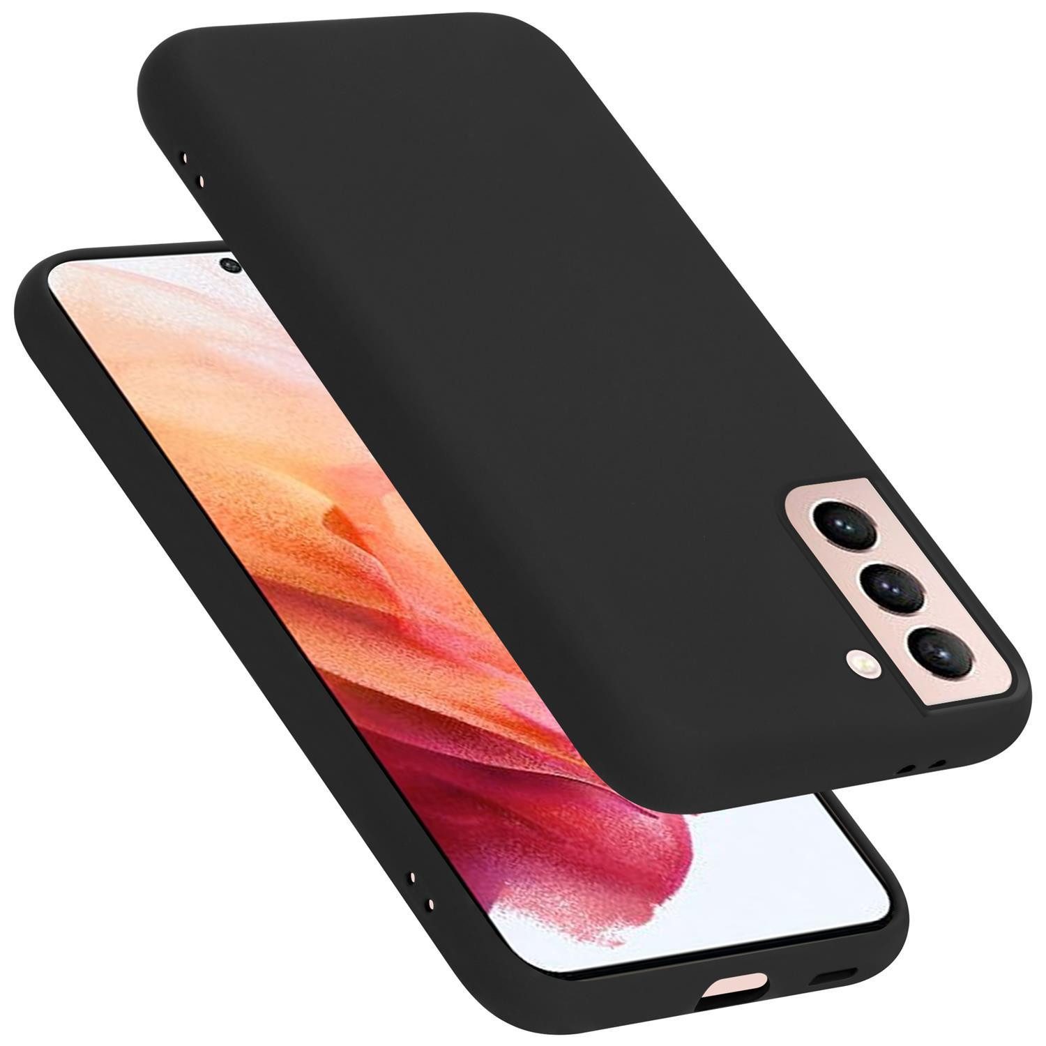 Cadorabo Handyhülle für Samsung Galaxy S21 5G Hülle Samsung Galaxy S21 5G, Flexible Hülle TPU Silikon Schutzhülle Back Cover Case