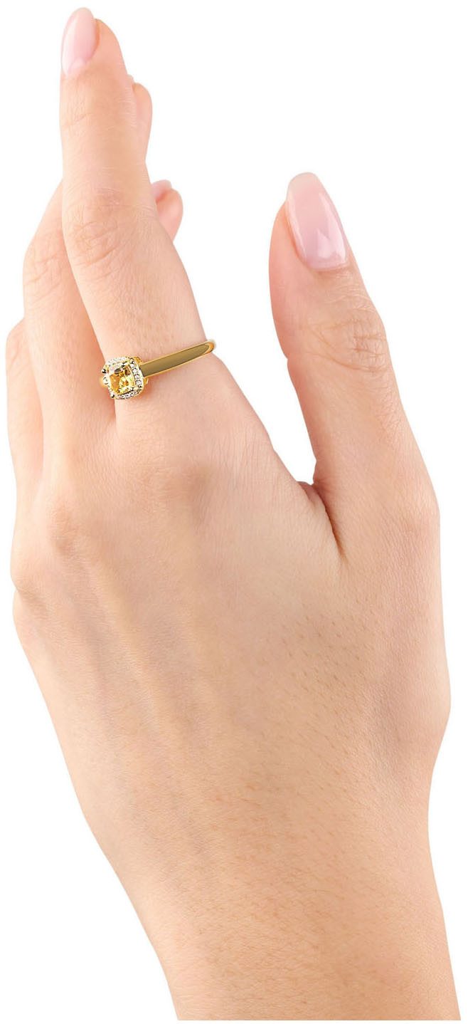 s.Oliver Fingerring, mit Zirkonia (synth)