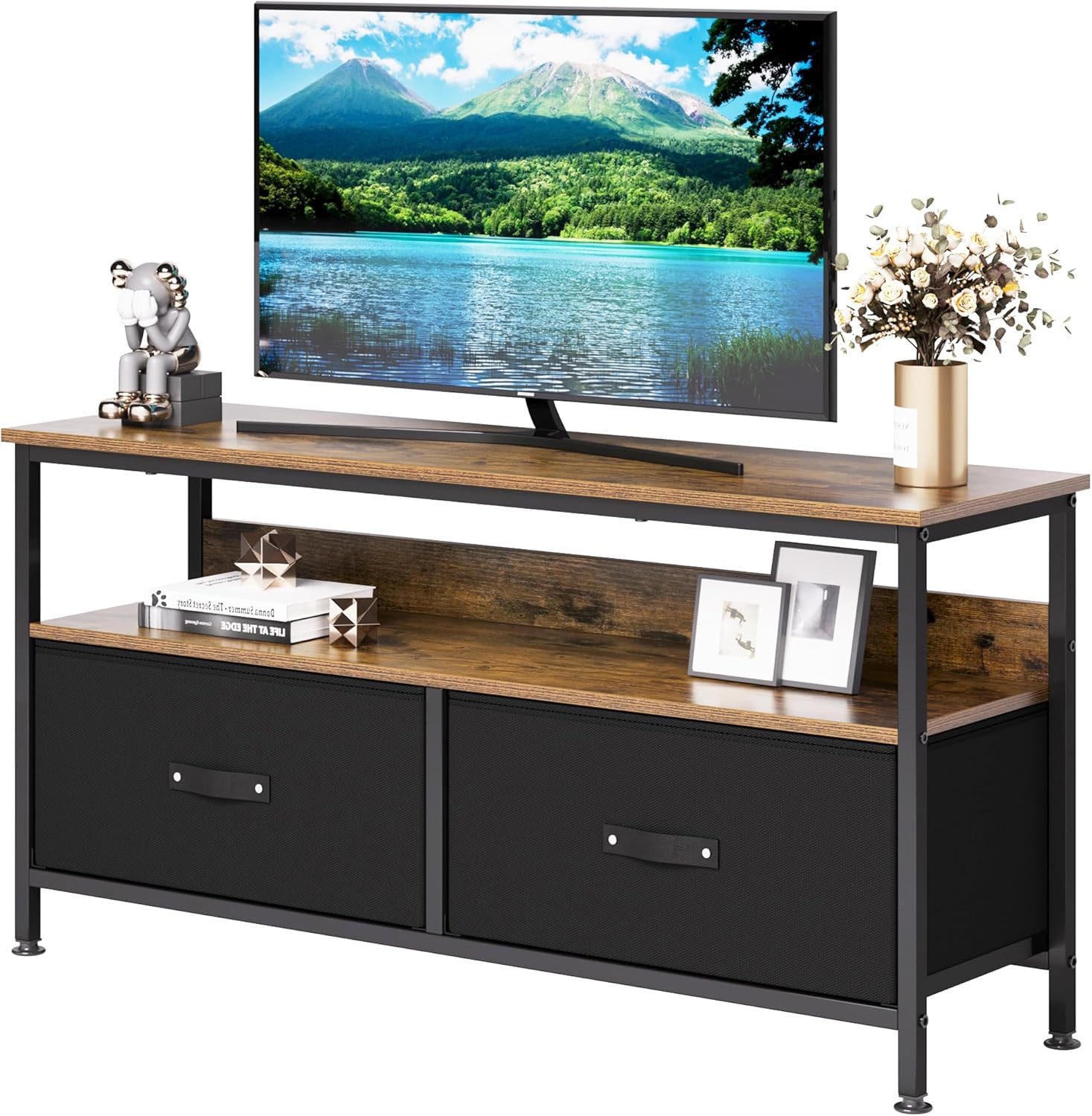 GarveeMore TV-Schrank Lowboard,Fernsehschrank Mit Schubladen Und günstig online kaufen