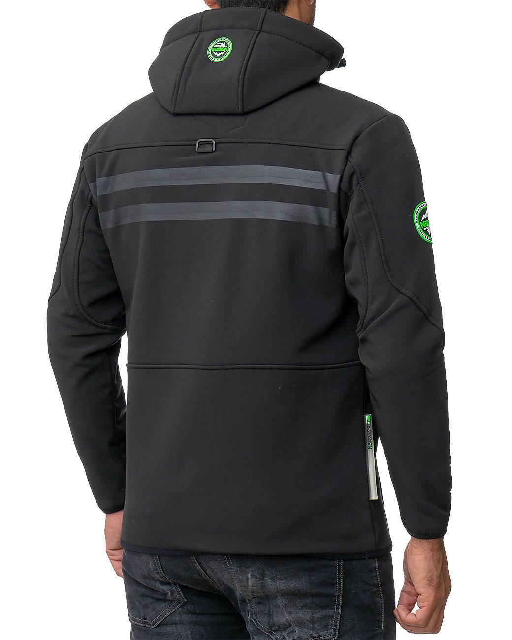 Geographical Norway Softshelljacke Herren Regular Fit Windbreaker baroyaute günstig online kaufen