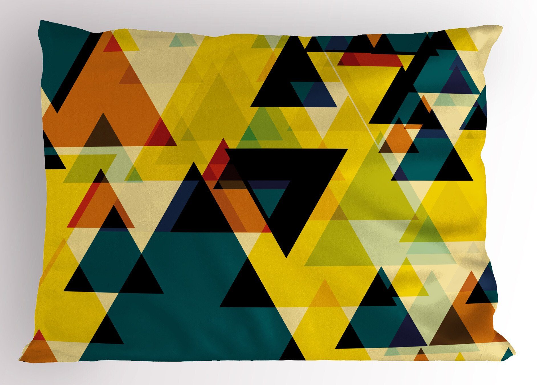 (1 3-Dimensional Abakuhaus King Stück), Gedruckter Standard Kissenbezug, Size Moderne Dekorativer Geometrisch Kissenbezüge