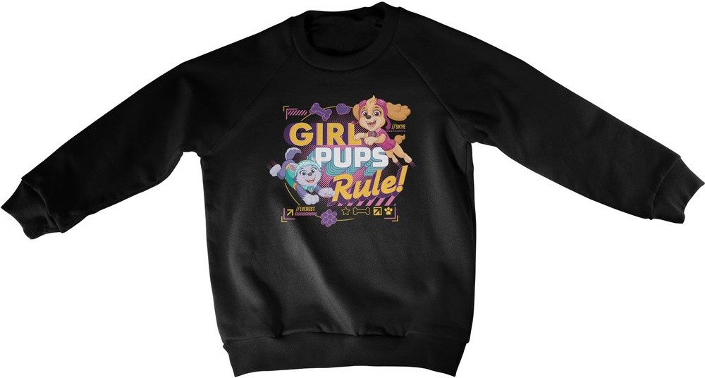 PAW PATROL Sweatshirt Paw Patrol Girls Pups Rule Kids Sweatshirt