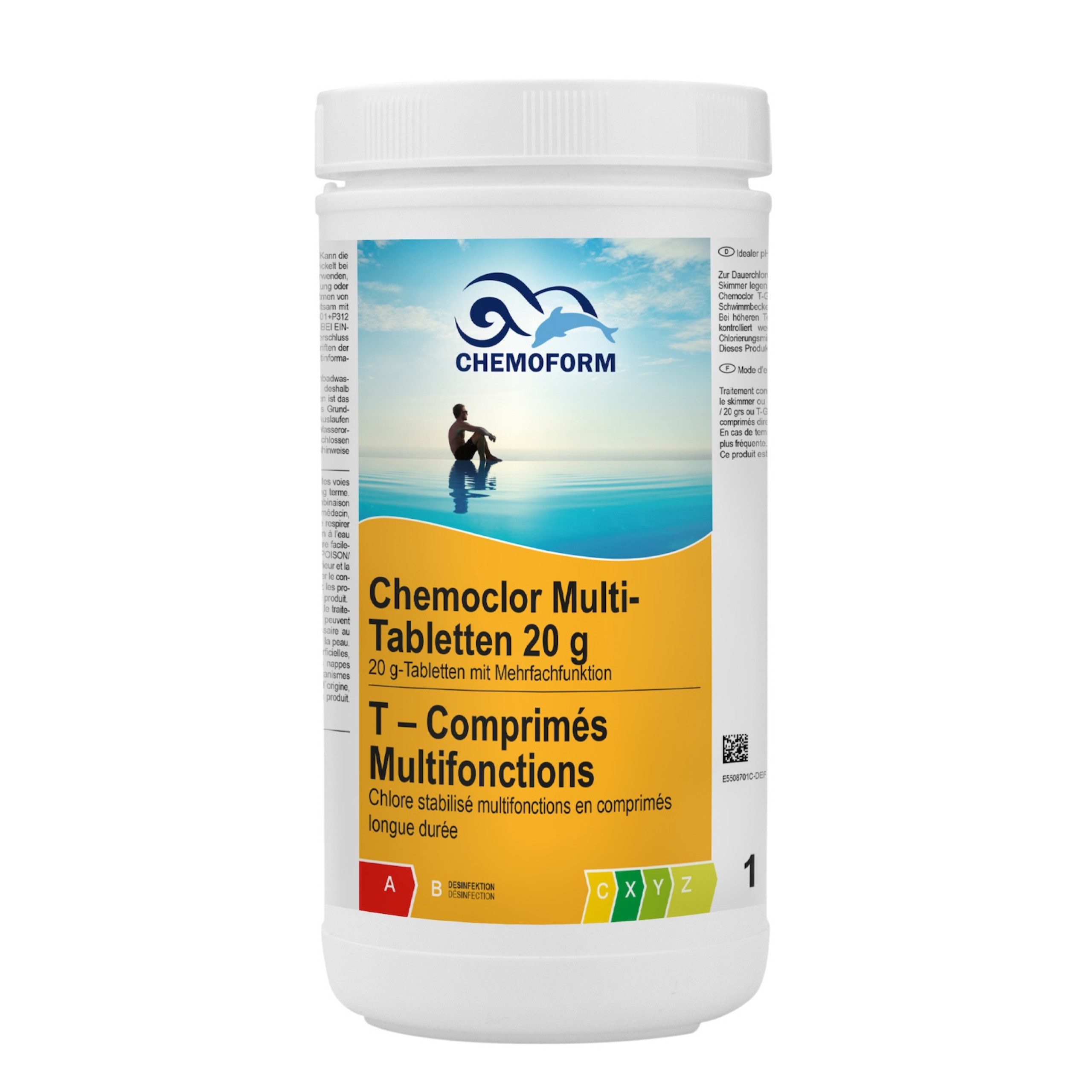 Chemoform Poolpflege Chemoform Chemoclor Multi-Tabletten 20 g Multifunktionstabletten 1 kg