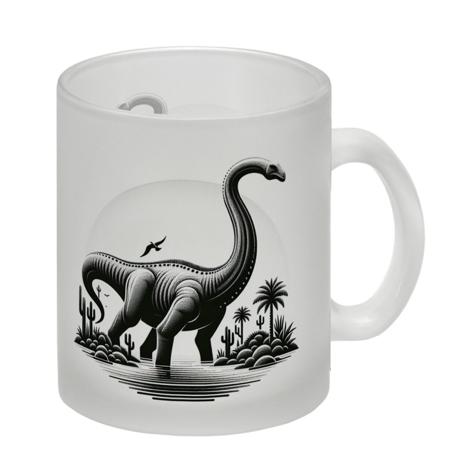 Tasse Brachiosaurus Glas Tasse
