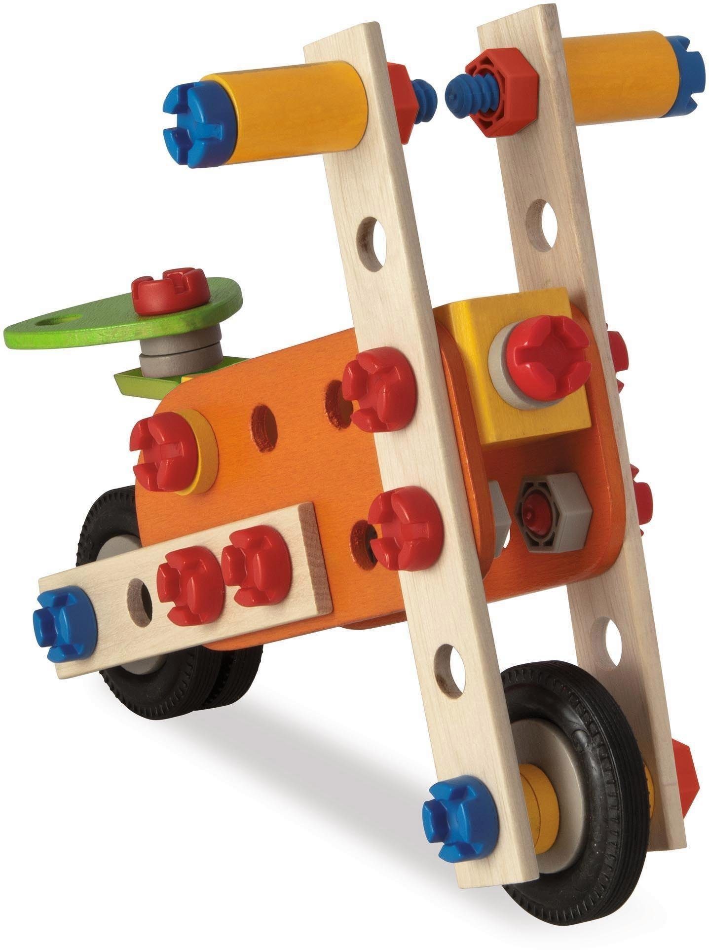 Eichhorn Constructor Flugzeug Konstruktionsspielsteine, (90 St), Made in Germany