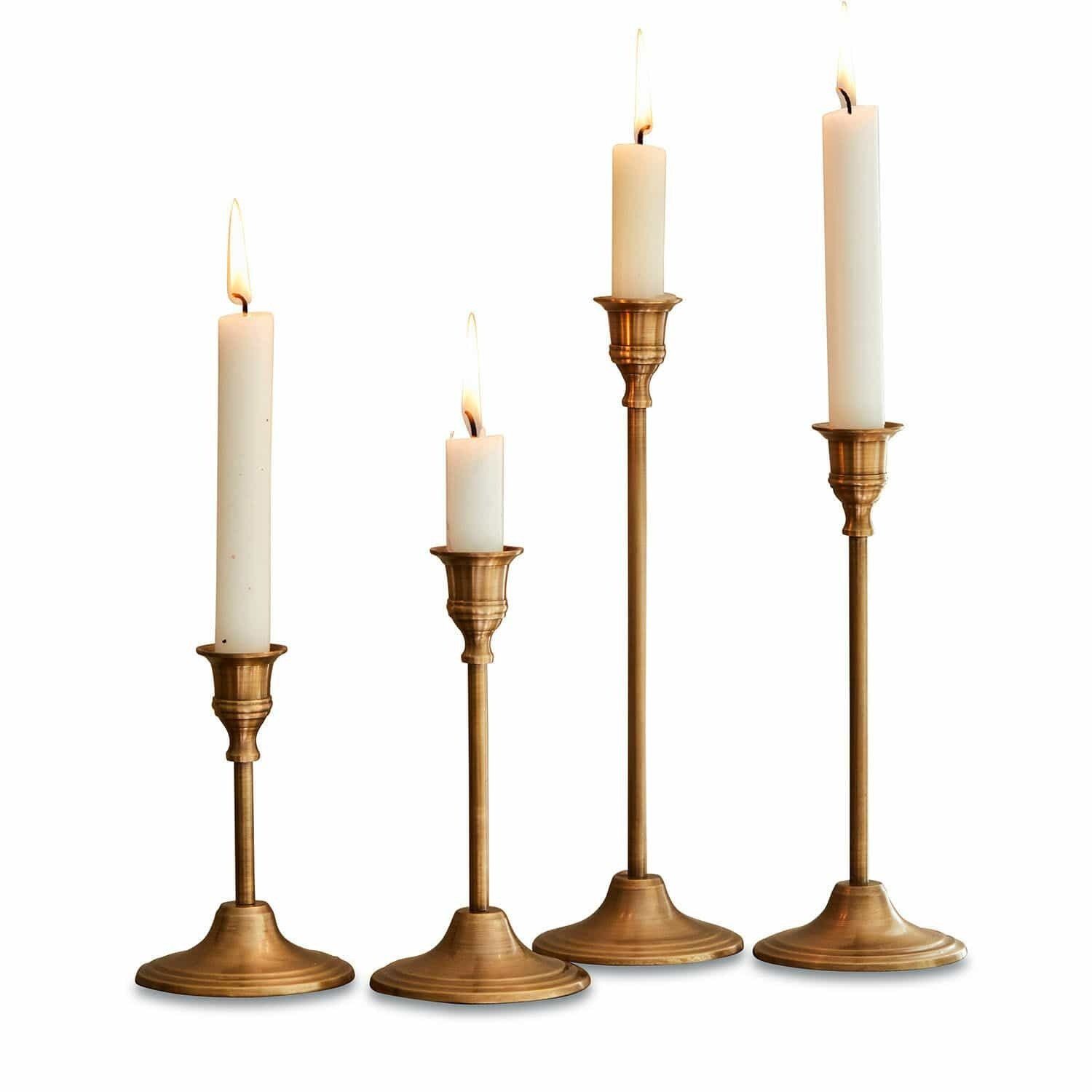 Kerzenständer Kerzenständer 4er Set Namoris gold