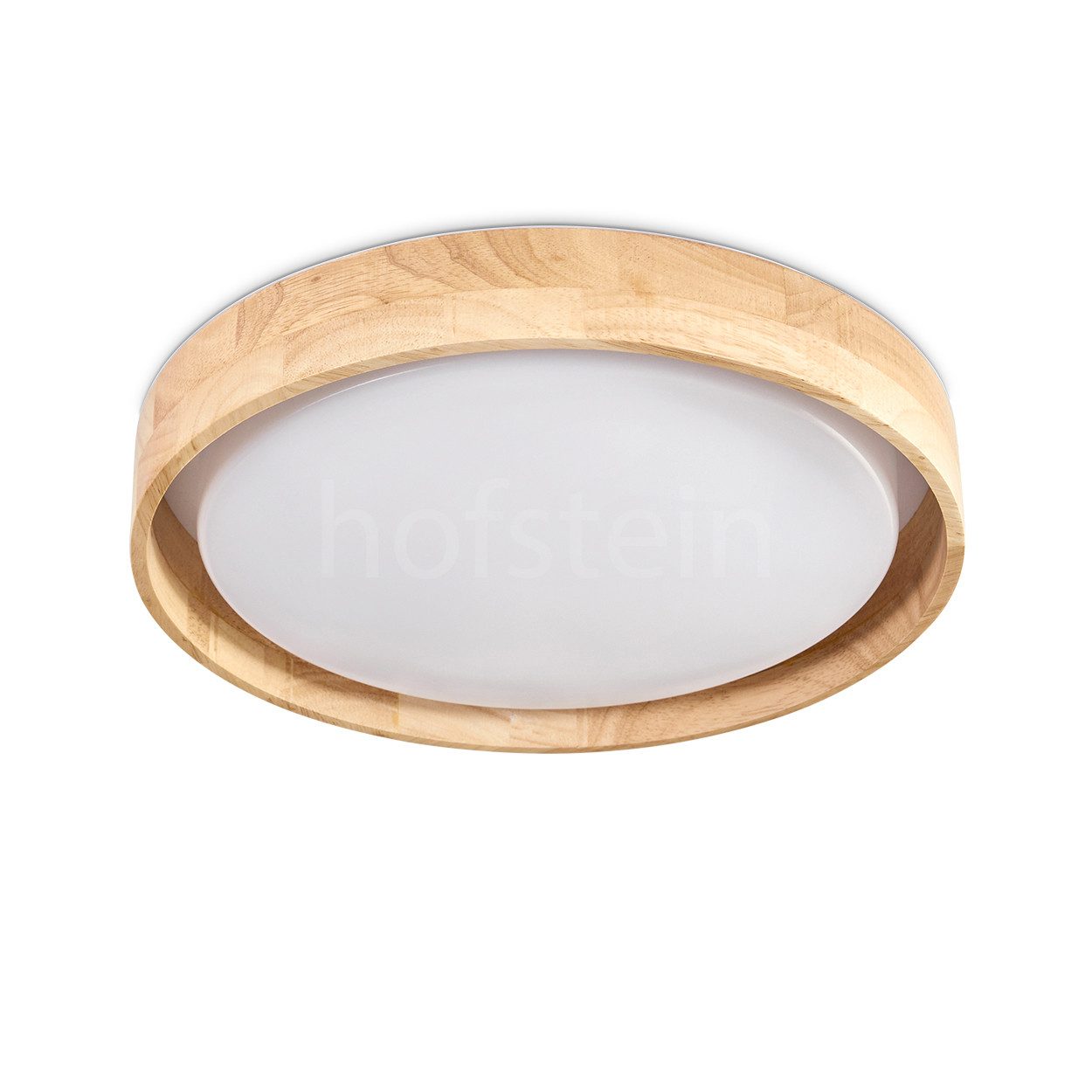 hofstein Deckenleuchte dimmbare Deckenleuchte aus Holz/Metall/Kunststoff in günstig online kaufen