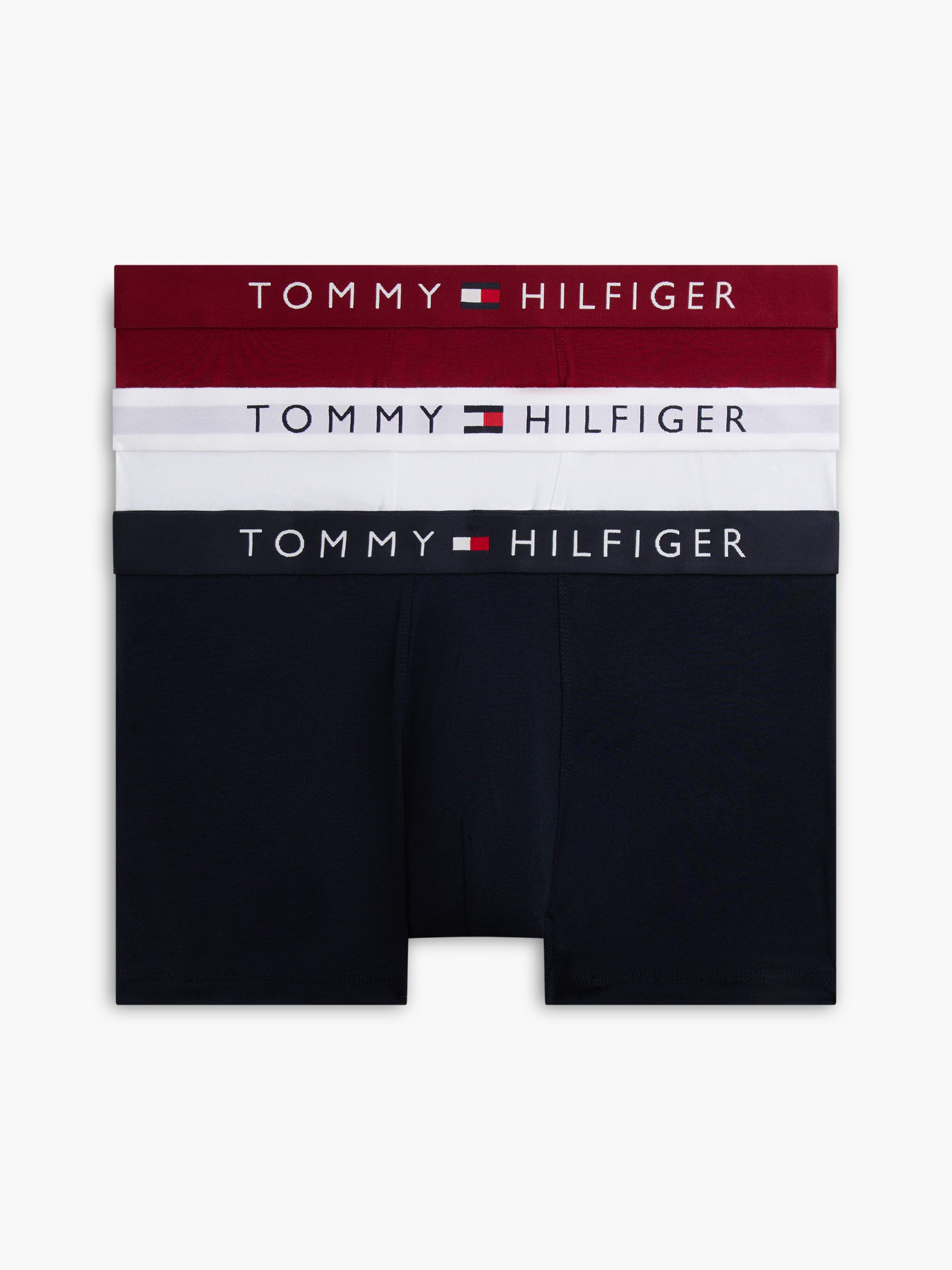 Tommy Hilfiger Underwear Trunk 3P TRUNK WB (Packung, 3-St., 3er) mit Logobund