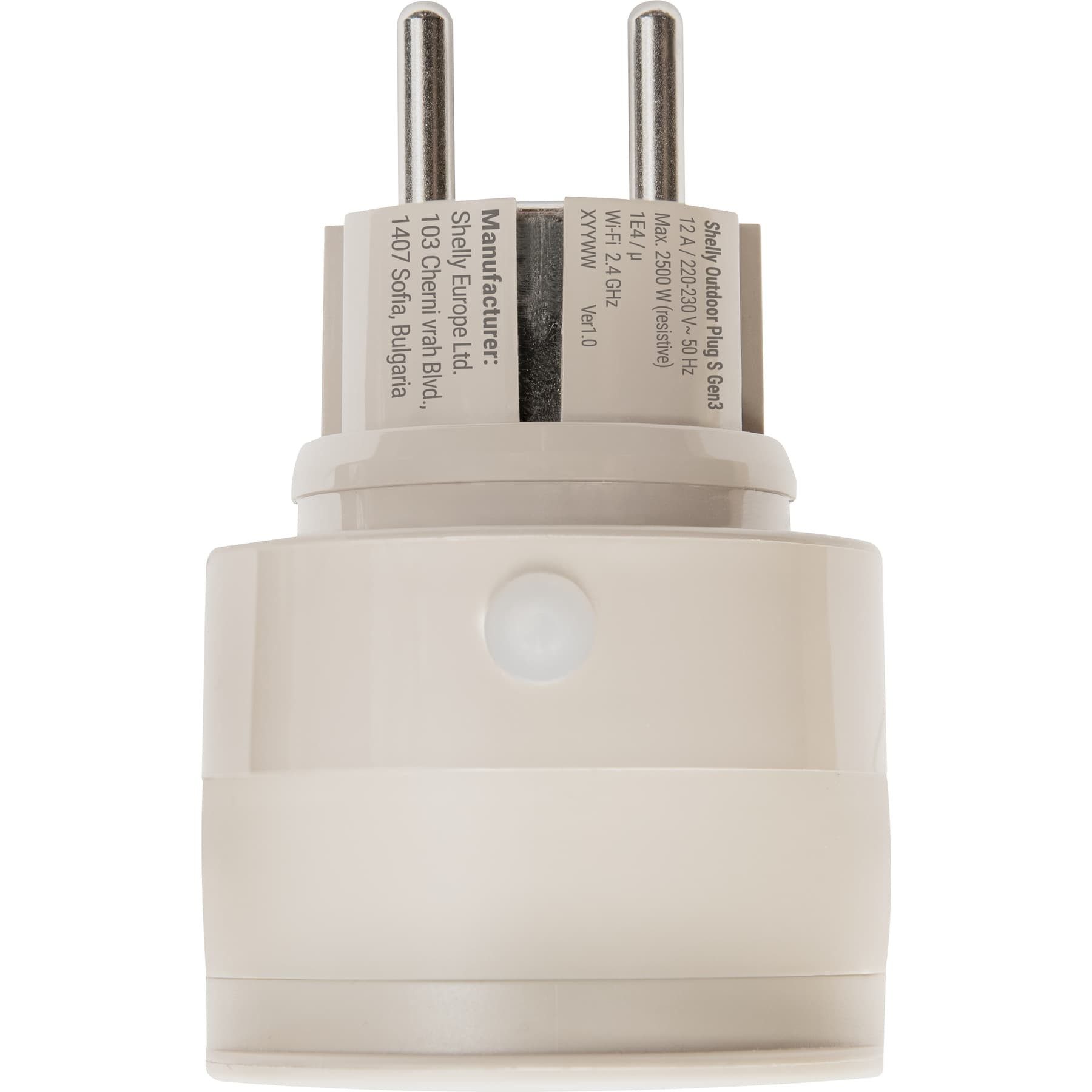 Shelly WLAN-Steckdose SHELLY WLAN-Steckdose Plug S Gen3, Outdoor, Matter, 4 Stück