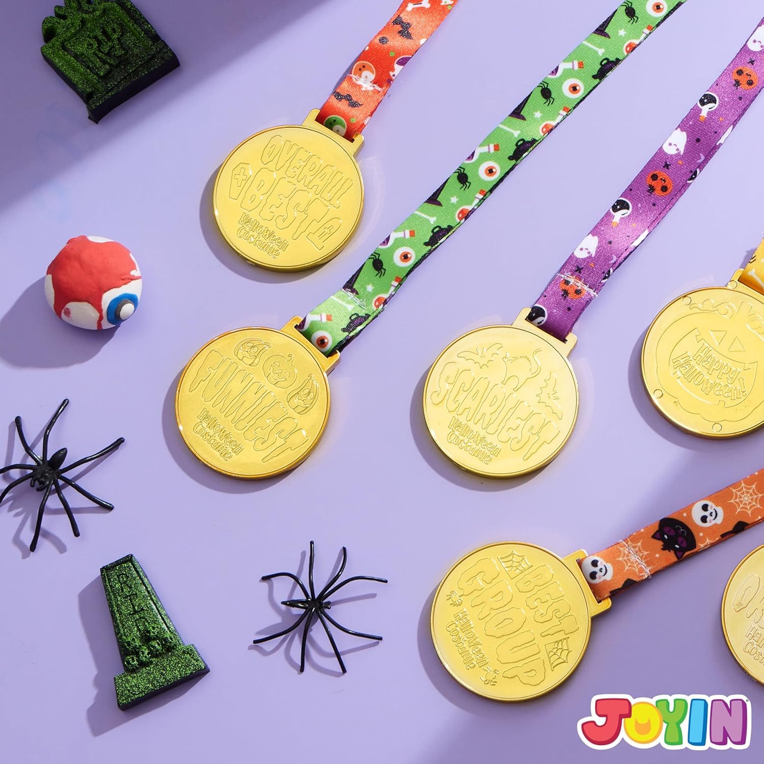 JOYIN Charm Medaillon JOYIN 6 Halloween Medaillen, Kostümwettbewerb Kinder – Bild 5 von 5