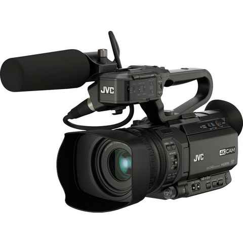 JVC GY-HM180E Camcorder (4K Ultra HD, 12x opt. Zoom)