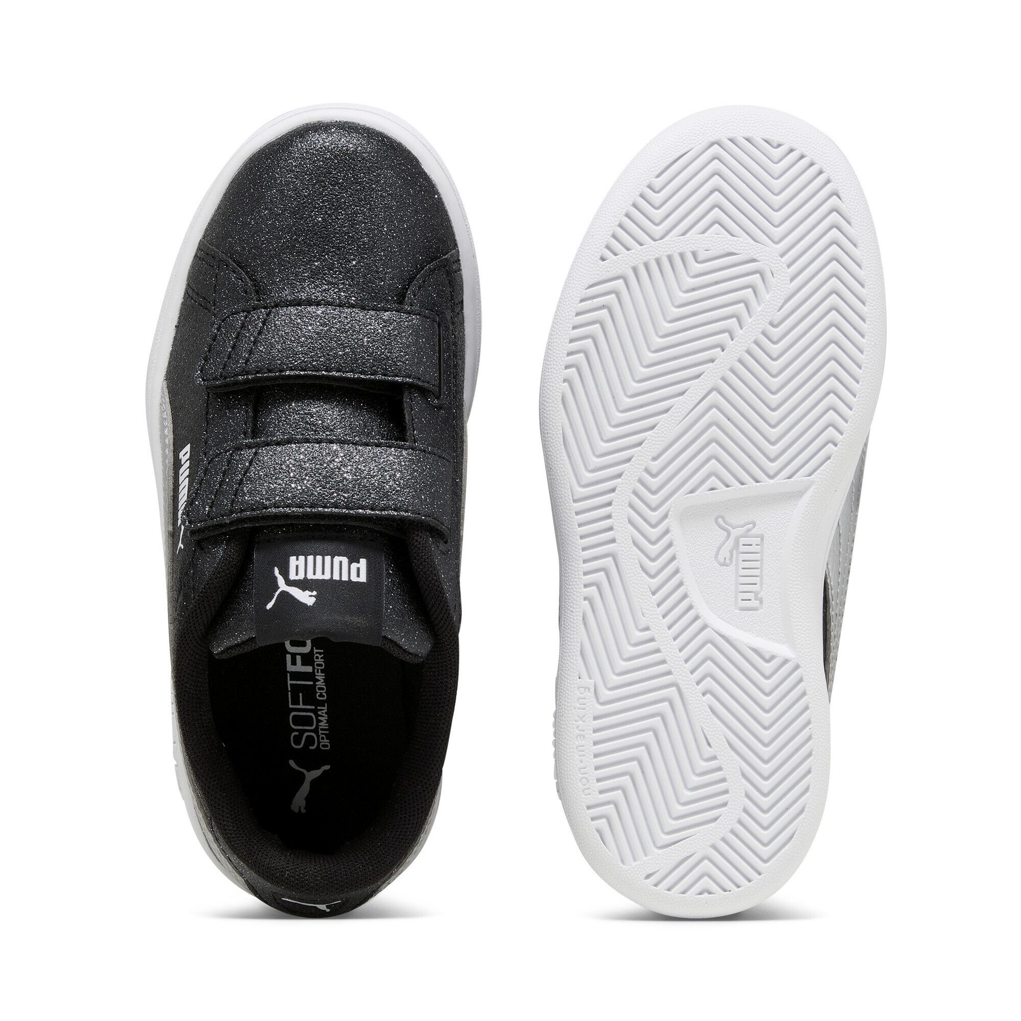 PUMA Smash 3.0 Glitz Glam Sneakers Mädchen Sneaker
