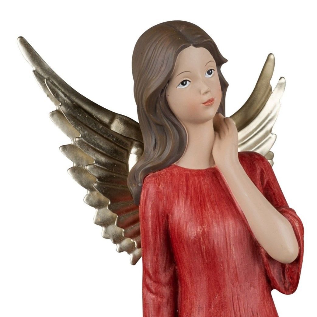 formano Dekofigur Klassik, Farbe: Rot, Motiv: Engel günstig online kaufen