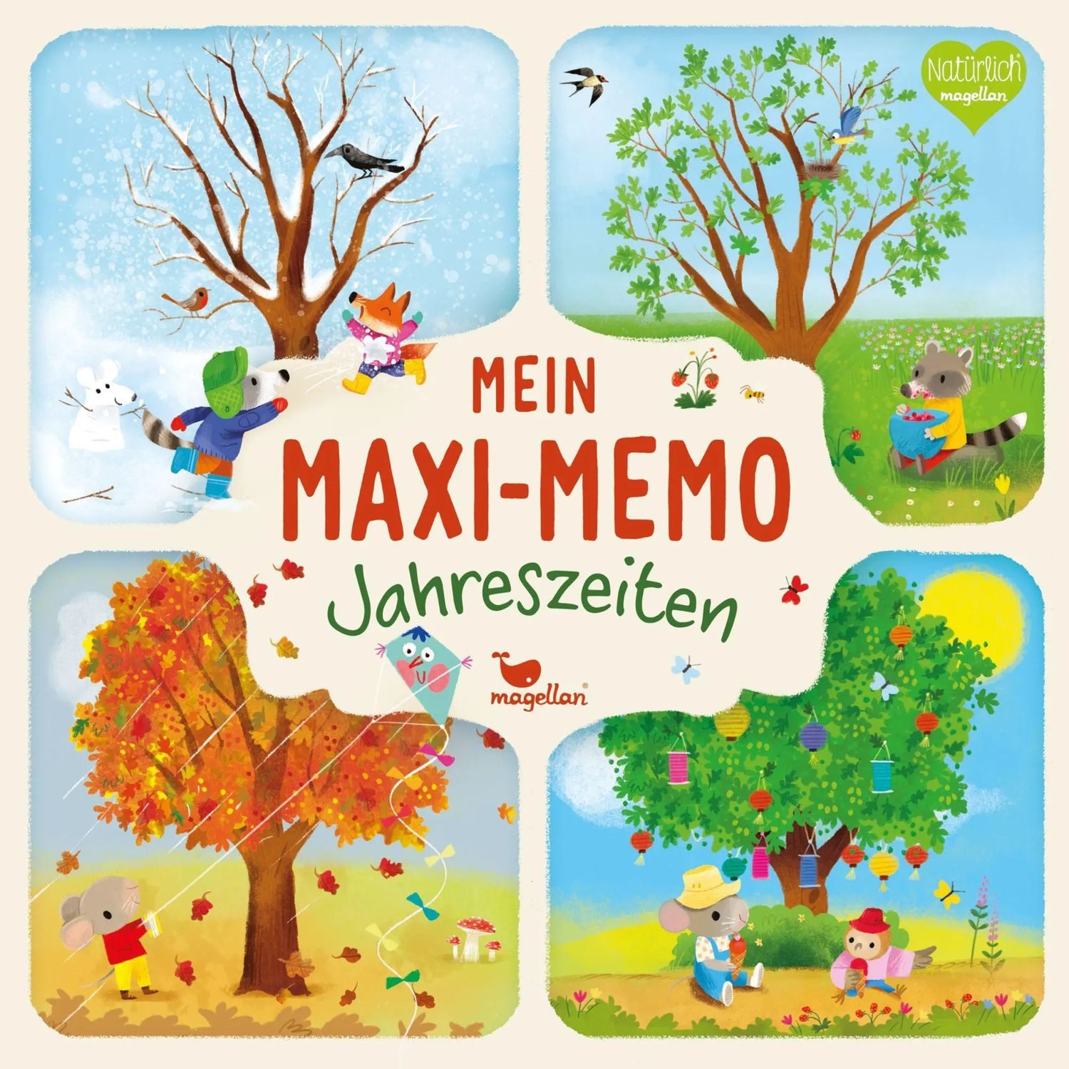 Magellan Spiel Mein Maxi-Memo - Jahreszeiten