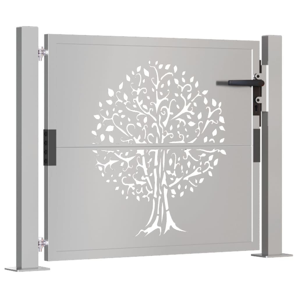 vidaXL Gartentor Gartentor 105x80 cm Cortenstahl günstig online kaufen