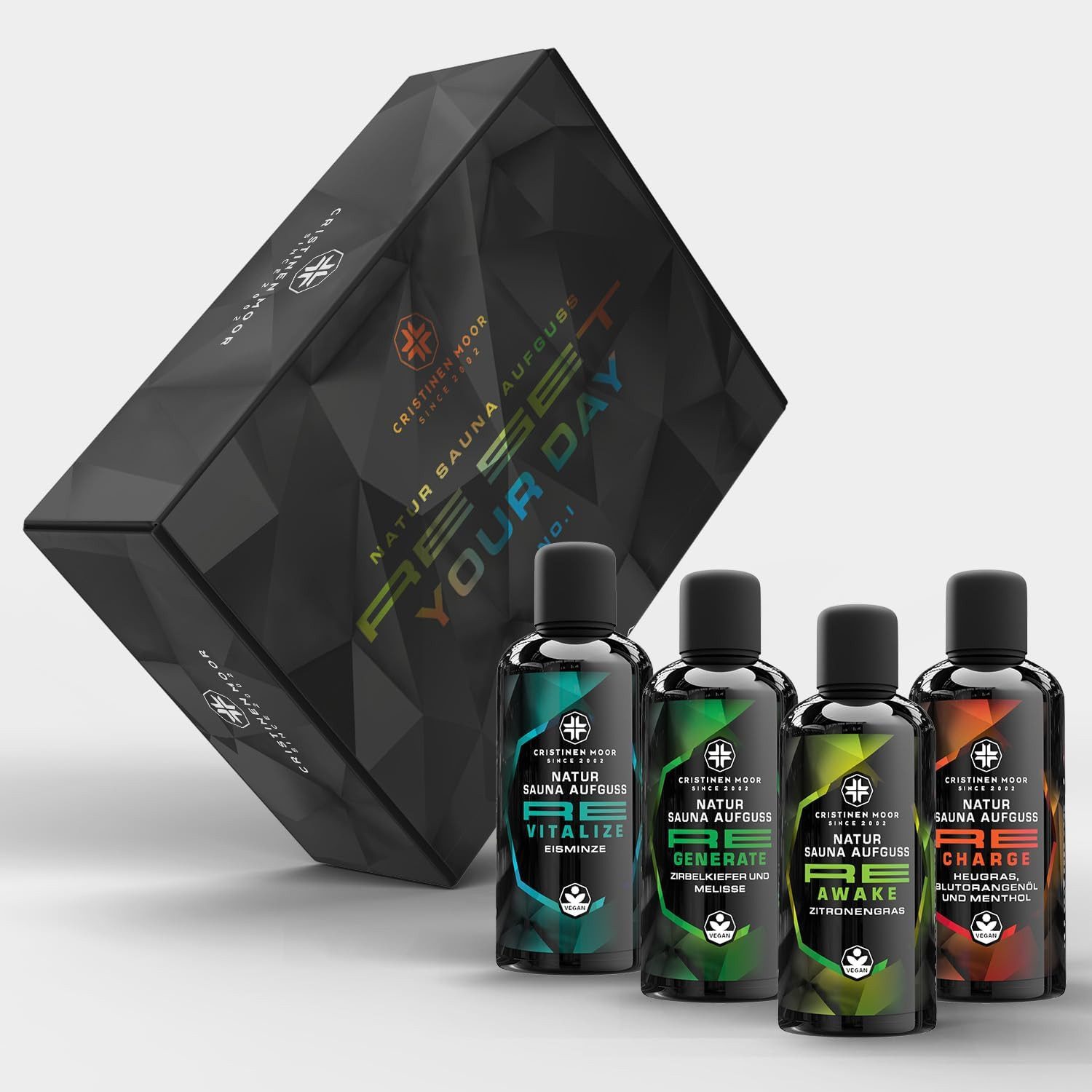 CristinenMoor Sauna-Aufgussset CristinenMoor Saunaaufguss Re Collection Set 1: 4x100 ml (4-tlg)