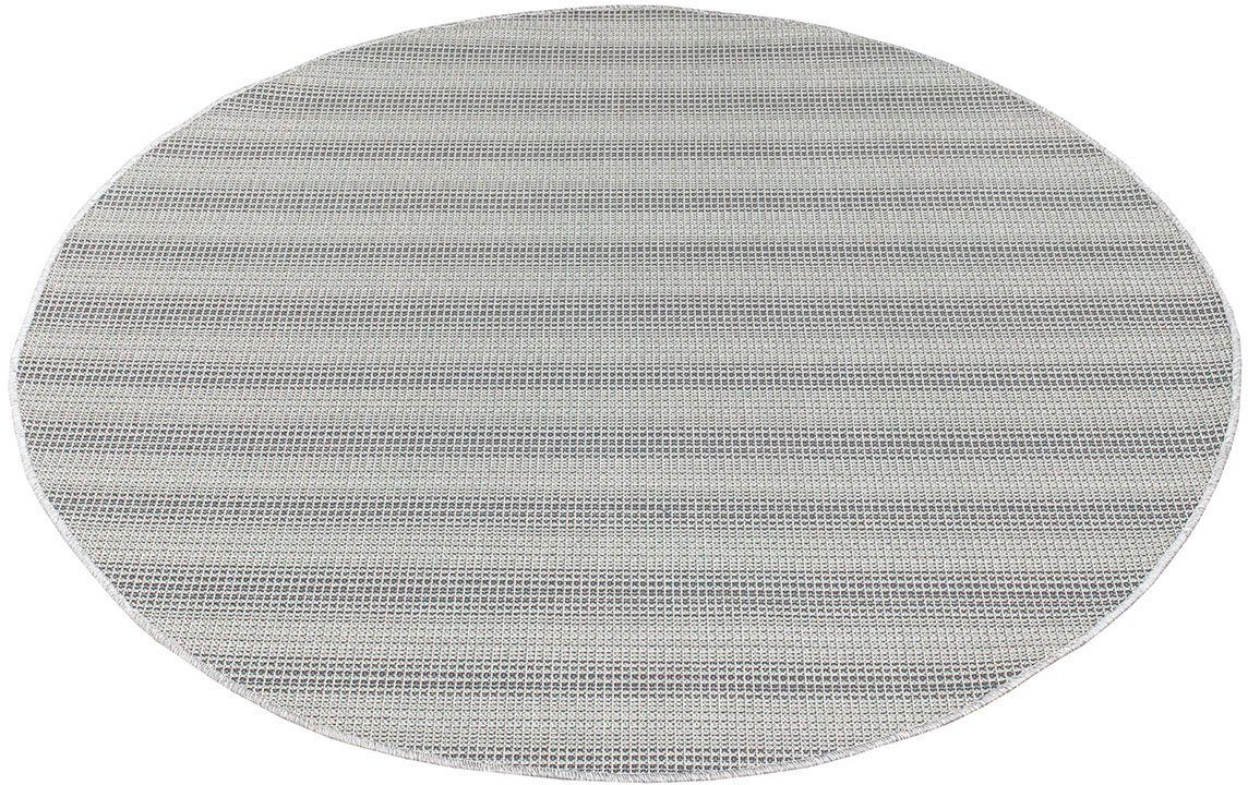 Carpet City Outdoorteppich PALM3471, rund, Höhe: günstig online kaufen