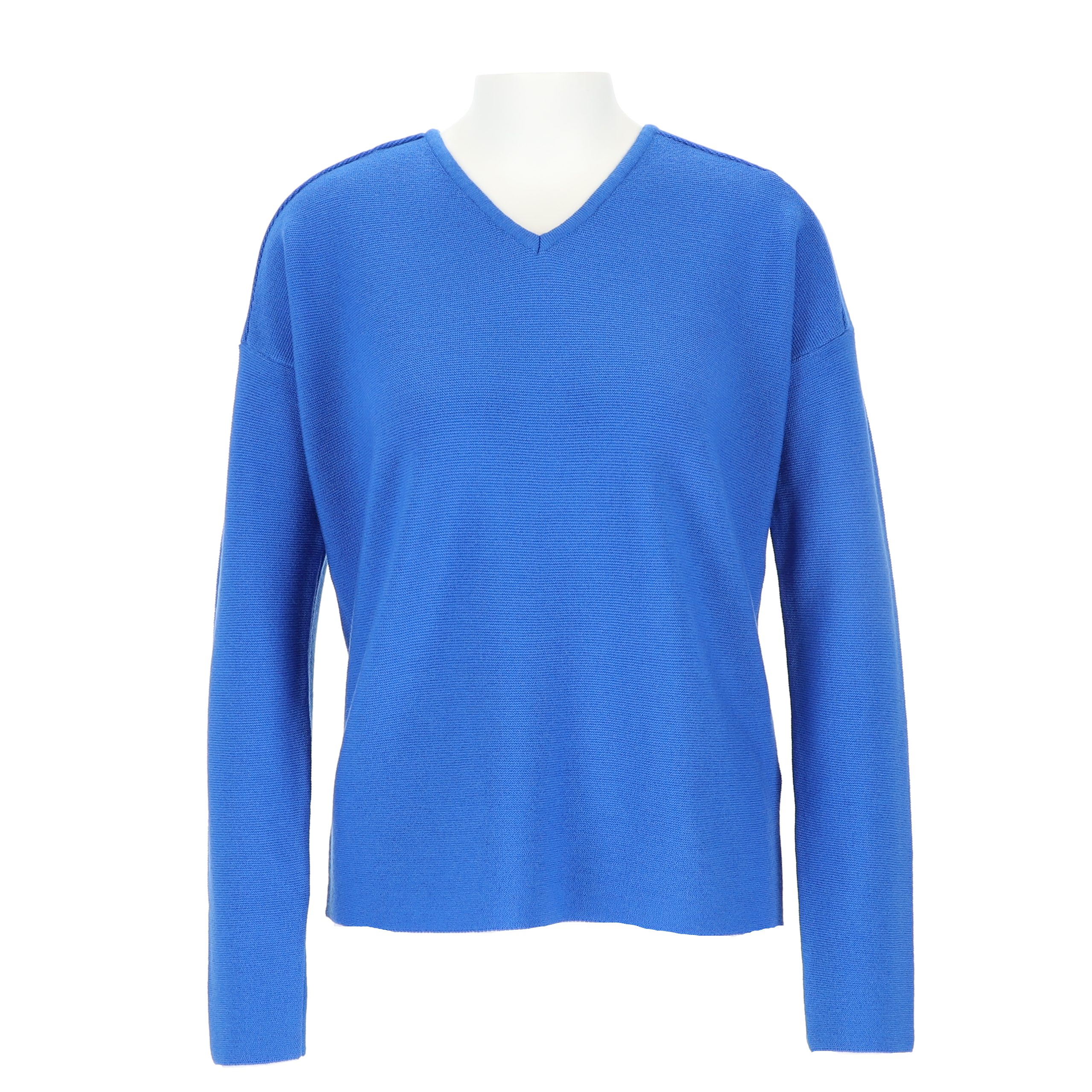 halsüberkopf Accessoires Strickpullover mit V-Ausschnitt aus Merinowolle günstig online kaufen