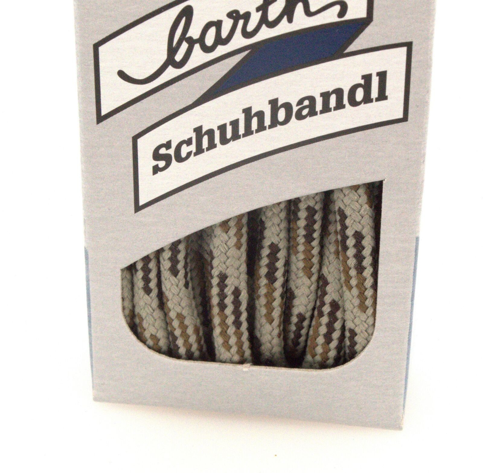 barth schuhbandl Schnürsenkel Barth Schnürsenkel Bergsport Beige-Braun - 731, runde Extra Starke Reißfeste 5mm Rundsenkel