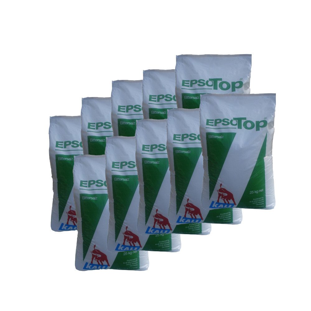 K+S Eisendünger Epso Top Bittersalz 10x25kg Blattdünger Nadeldünger Tannendünger