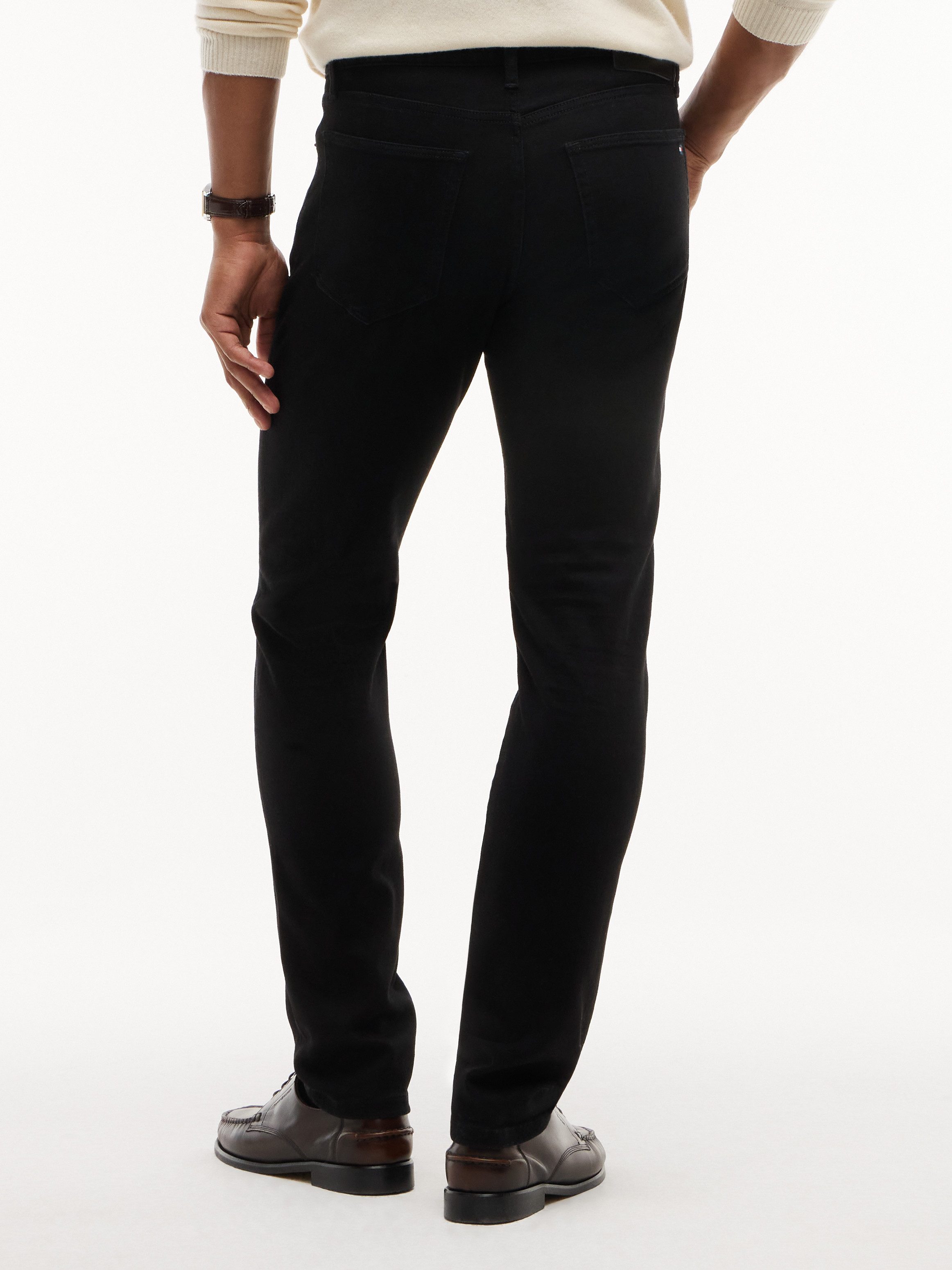 Tommy Hilfiger Slim-fit-Jeans BLEECKER SLIM CARLO BLACK OD aus Stretch-Denim