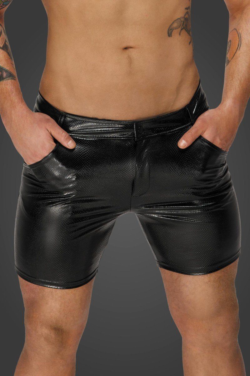 Noir Handmade Men Boxershorts Herren-Shorts in schwarz - S