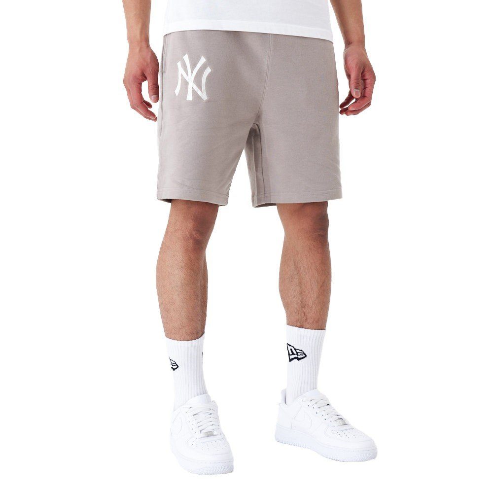 Shorts French Terry New York Yankees ash brown