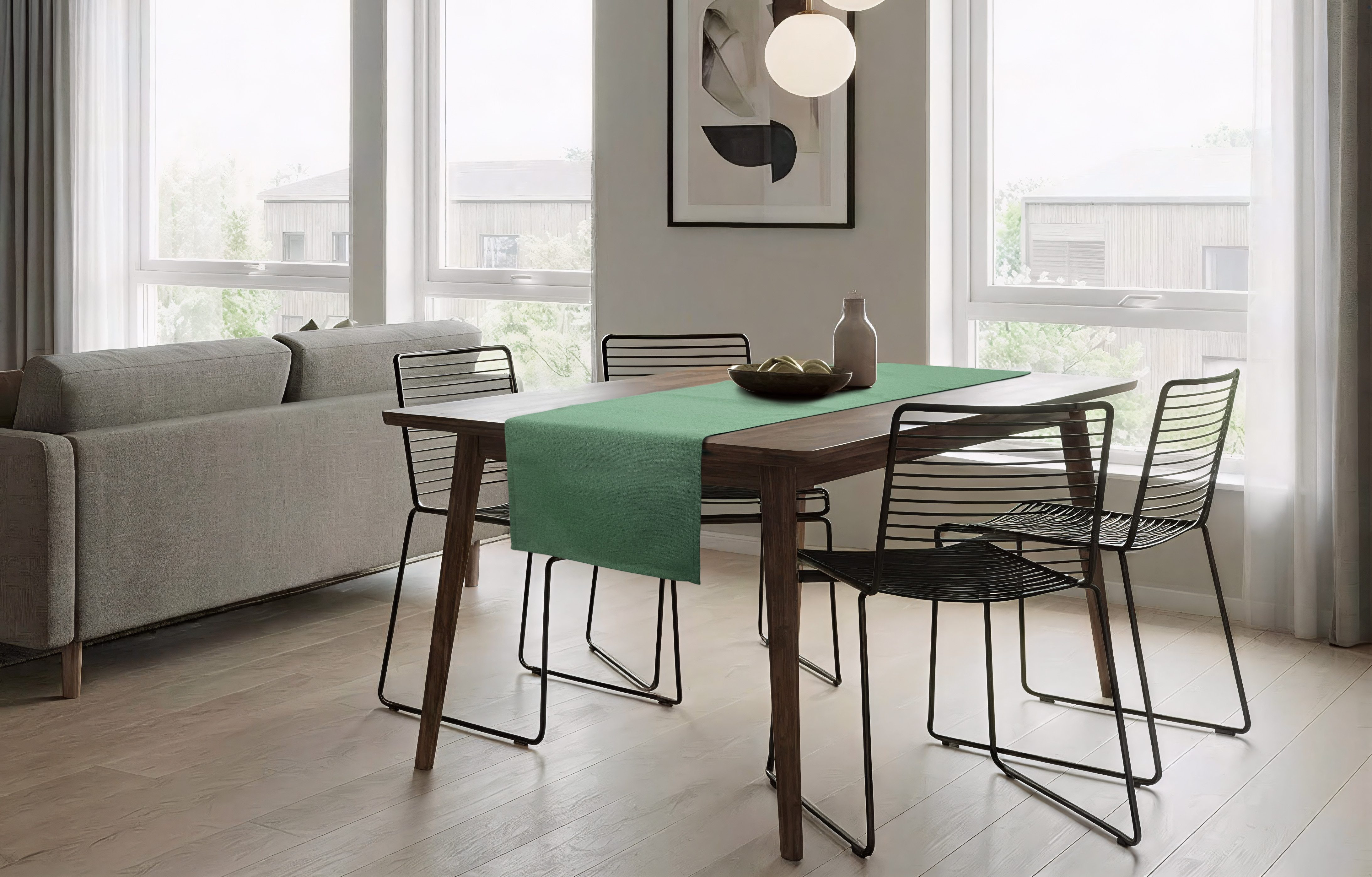 OTTO home Tischläufer Meellon (Packung 1-tlg), unifarben, modern, strukturiert, Esszimmer, Esstisch, Deko – Bild 4 von 4