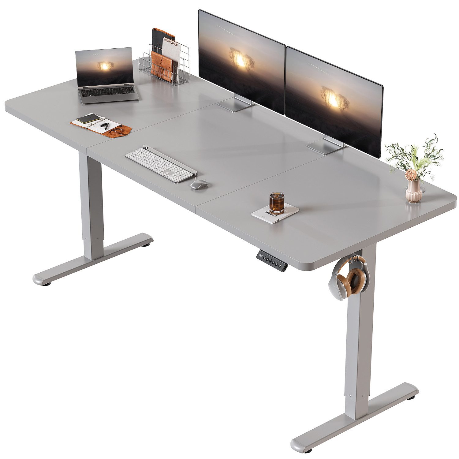 HOMALL Schreibtisch Schreibtisch Höhenverstellbarer mit Gedächtnis günstig online kaufen