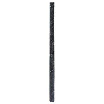 vidaXL Aufkleber Möbelfolie Selbstklebend Marmor-Optik Schwarz 90x500 cm PVC