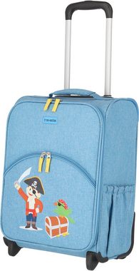 travelite Kinderkoffer Youngster, Pirat, 44 cm, 2 Rollen, Kindertrolley Kinderreisegepäck Handgepäck-Koffer