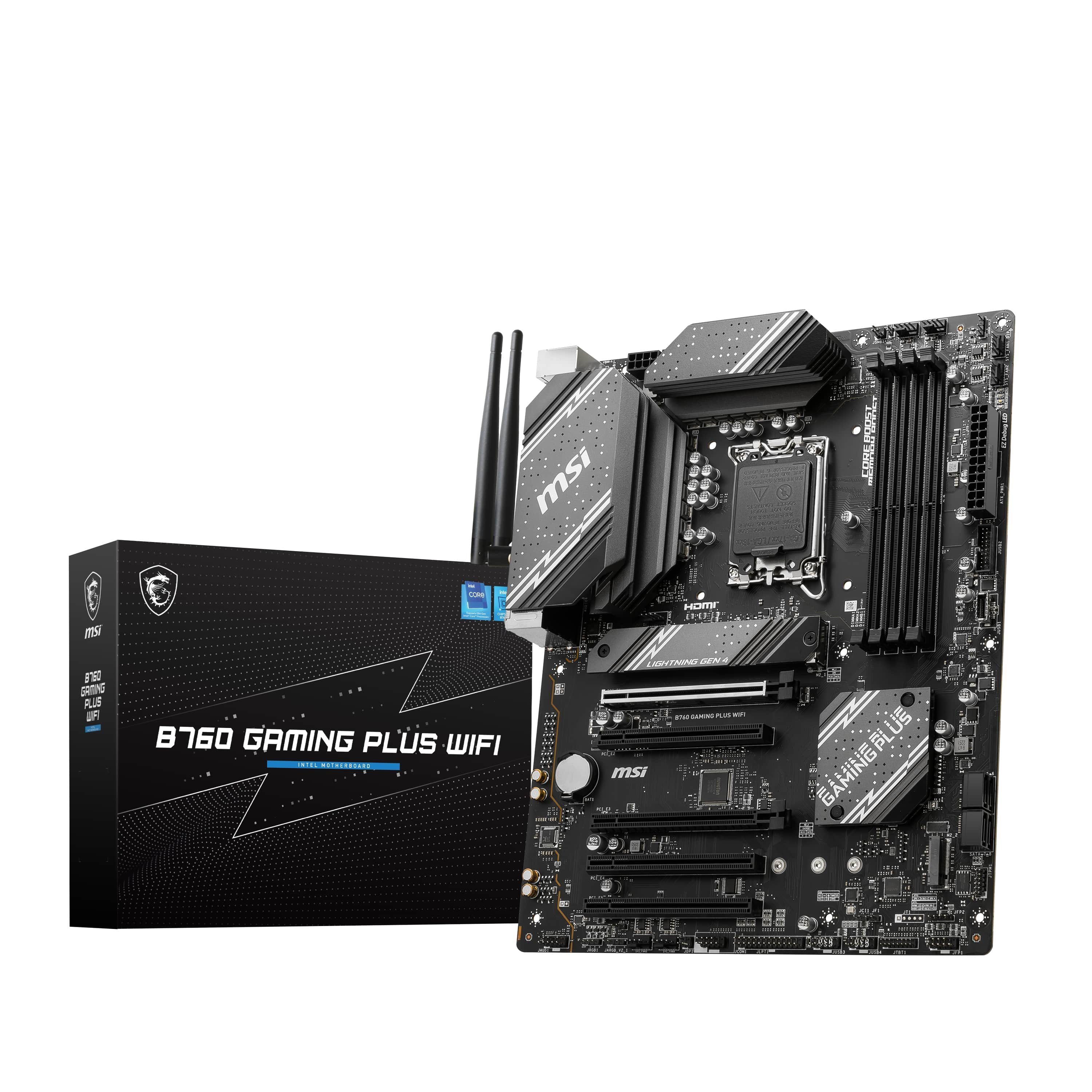 MSI B760 GAMING PLUS WIFI Mainboard LED-Beleuchtung