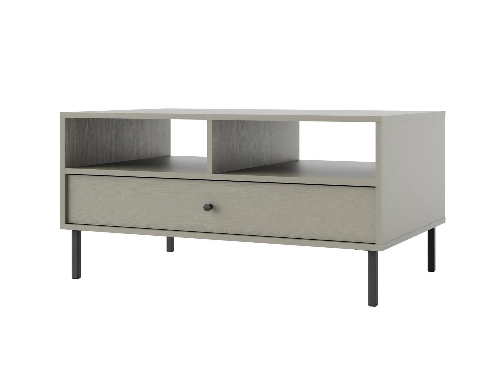 Compleo Couchtisch mit Schublade MALMA, klassisches Design MALMA, Breite: 51,8 cm