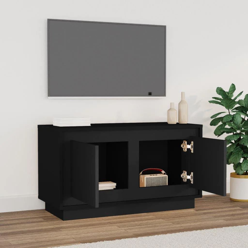 vidaXL TV-Schrank TV-Schrank Schwarz 80x35x45 cm günstig online kaufen