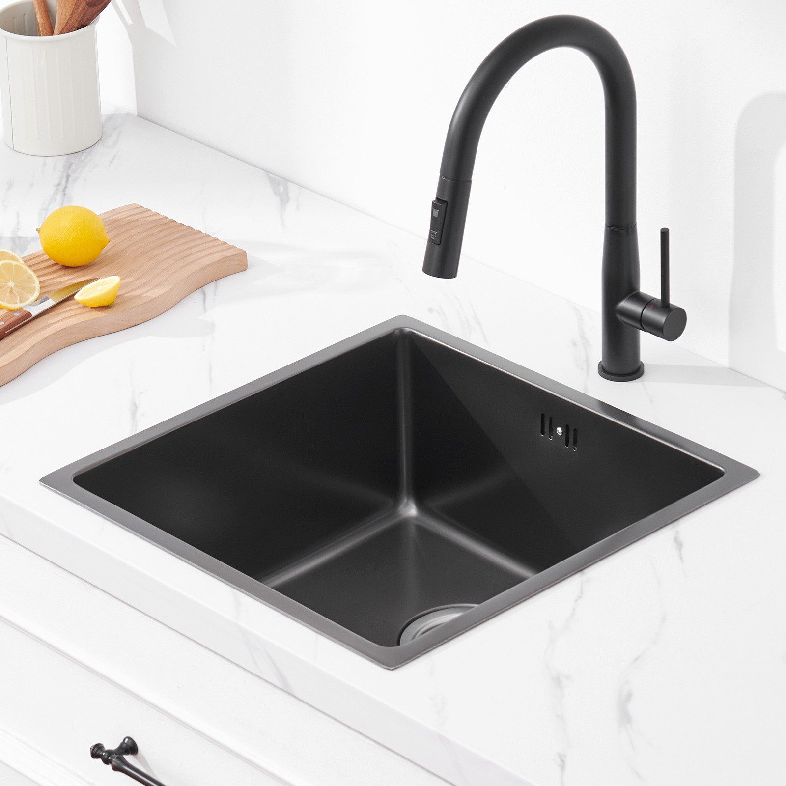 Auralum Max Küchenspüle Edelstahl Waschbecken Einbauspüle günstig online kaufen