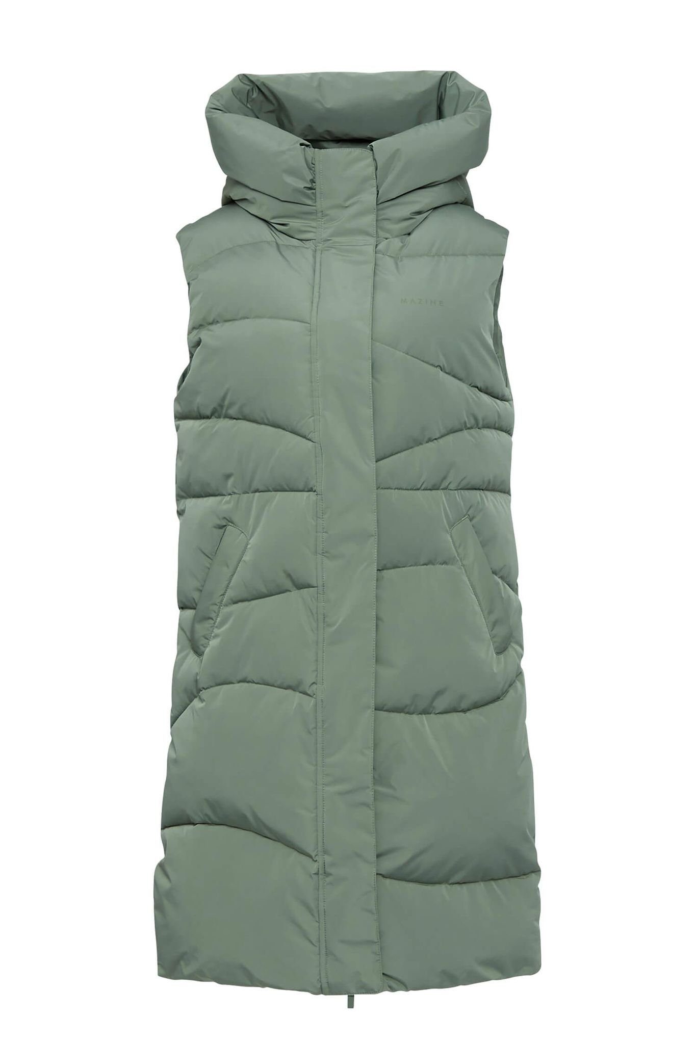 MAZINE Winterjacke WANDA Vegane Winterweste green Damen sea Grün VEST