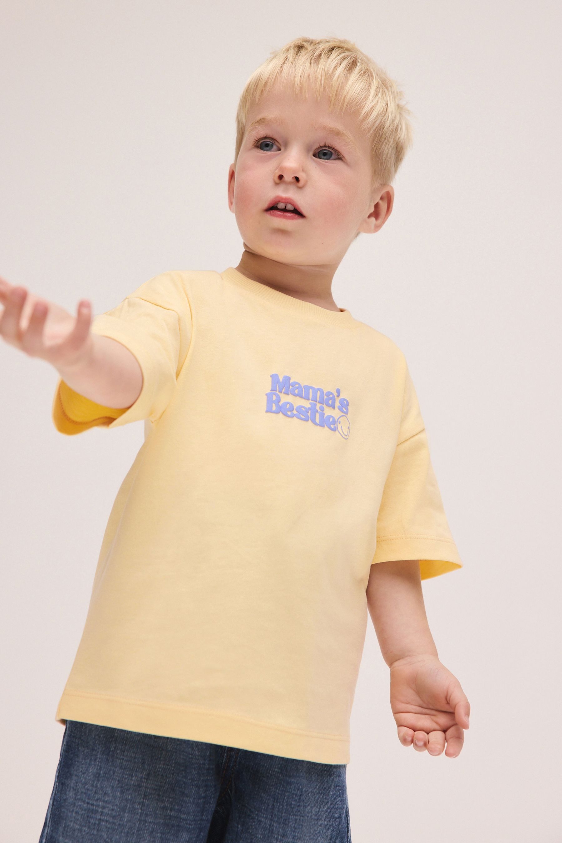 Next T-Shirt Kurzärmeliges T-Shirt, Valentines (1-tlg)