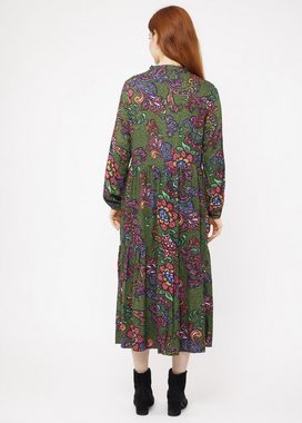 VICCI Germany Blusenkleid im Boho-Stil mit Blumendruck