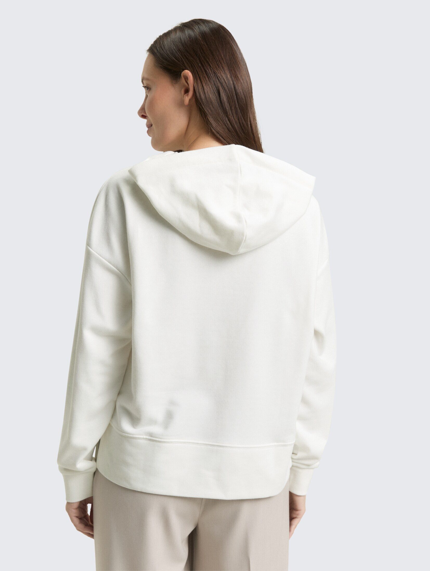 TOM TAILOR Sweatshirt Strick & Sweatshirts Hoodie Sweatshirt mit Herz-Detail