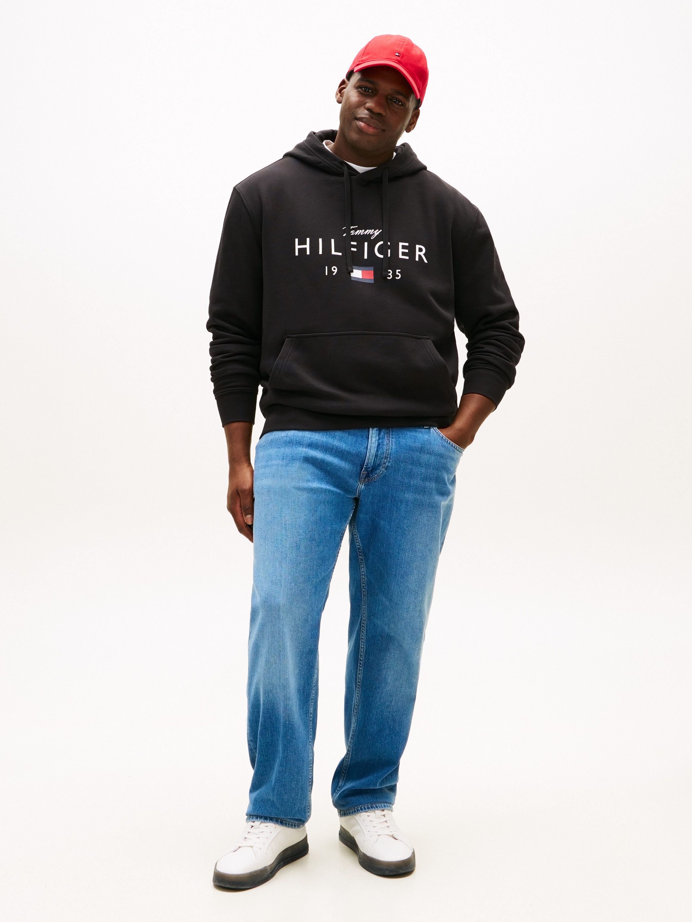 Tommy Hilfiger Big & Tall Gerade Jeans BT-MADISON mit Fade-Effekten, regular fit, gerades Bein, Große Größen