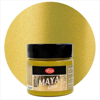 Viva Decor Bastelfarbe »Maya Gold 45ml«